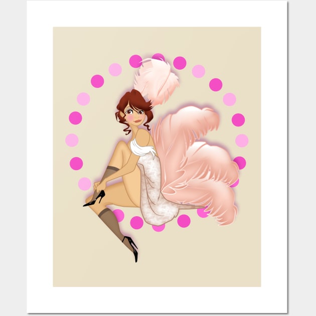 chorus girl Wall Art by richhwalsh